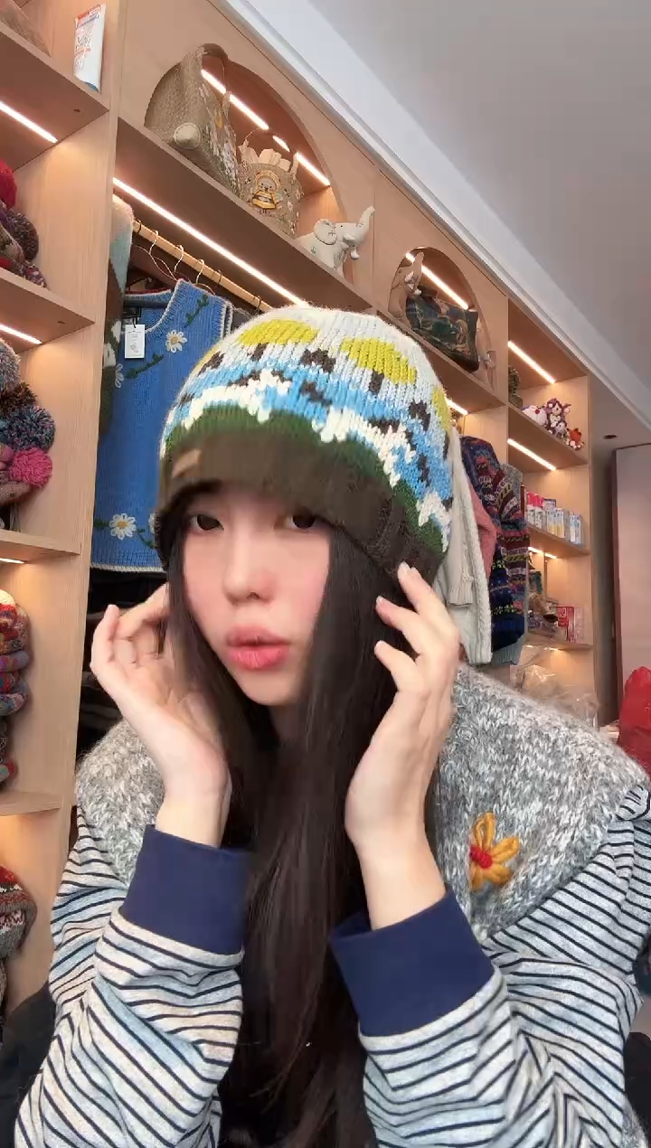 羊毛奔跑小马冷帽