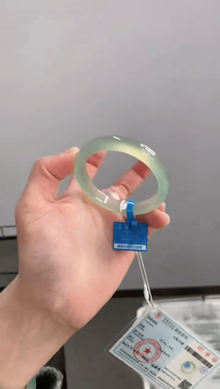 【闪购商品】玛瑙/玉髓手镯合金52圈