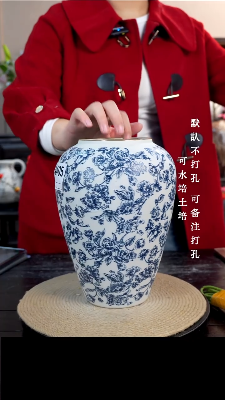 摆件陶瓷030景德镇陶瓷花瓶