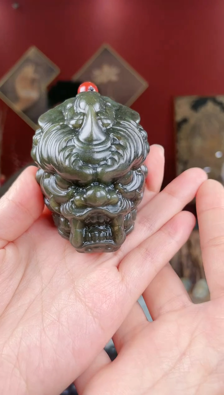 【闪购商品】和田玉把件未镶嵌貔貅头