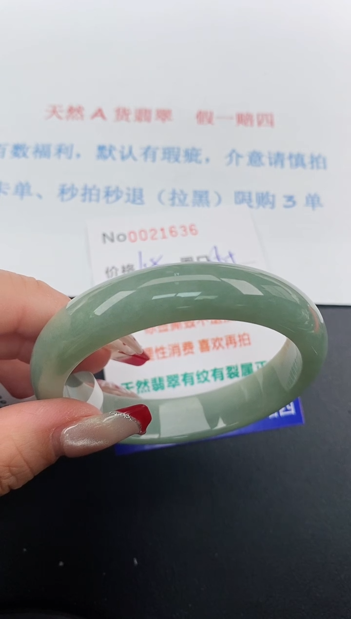 【闪购商品】翡翠手镯未镶嵌天然A货翡翠未镶嵌0021636
