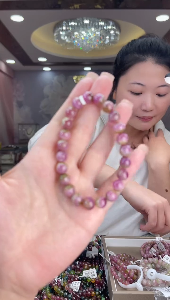 【闪购商品】/未镶嵌碧玺8mm+碧玺单圈多样性发货