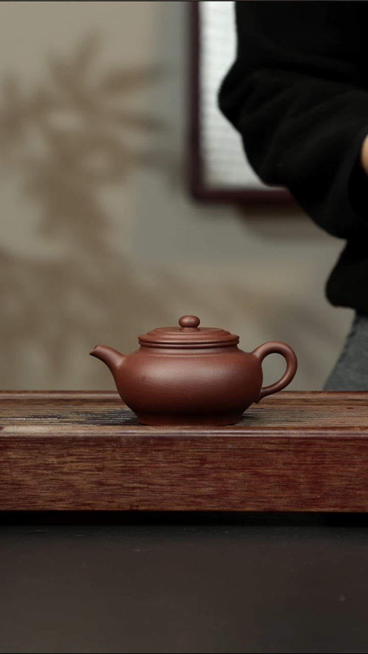 茶壶紫砂老紫泥 彬风