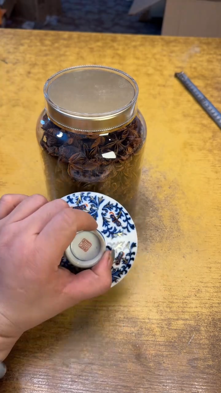 瓷器瓷器瑕疵破破95八角碗