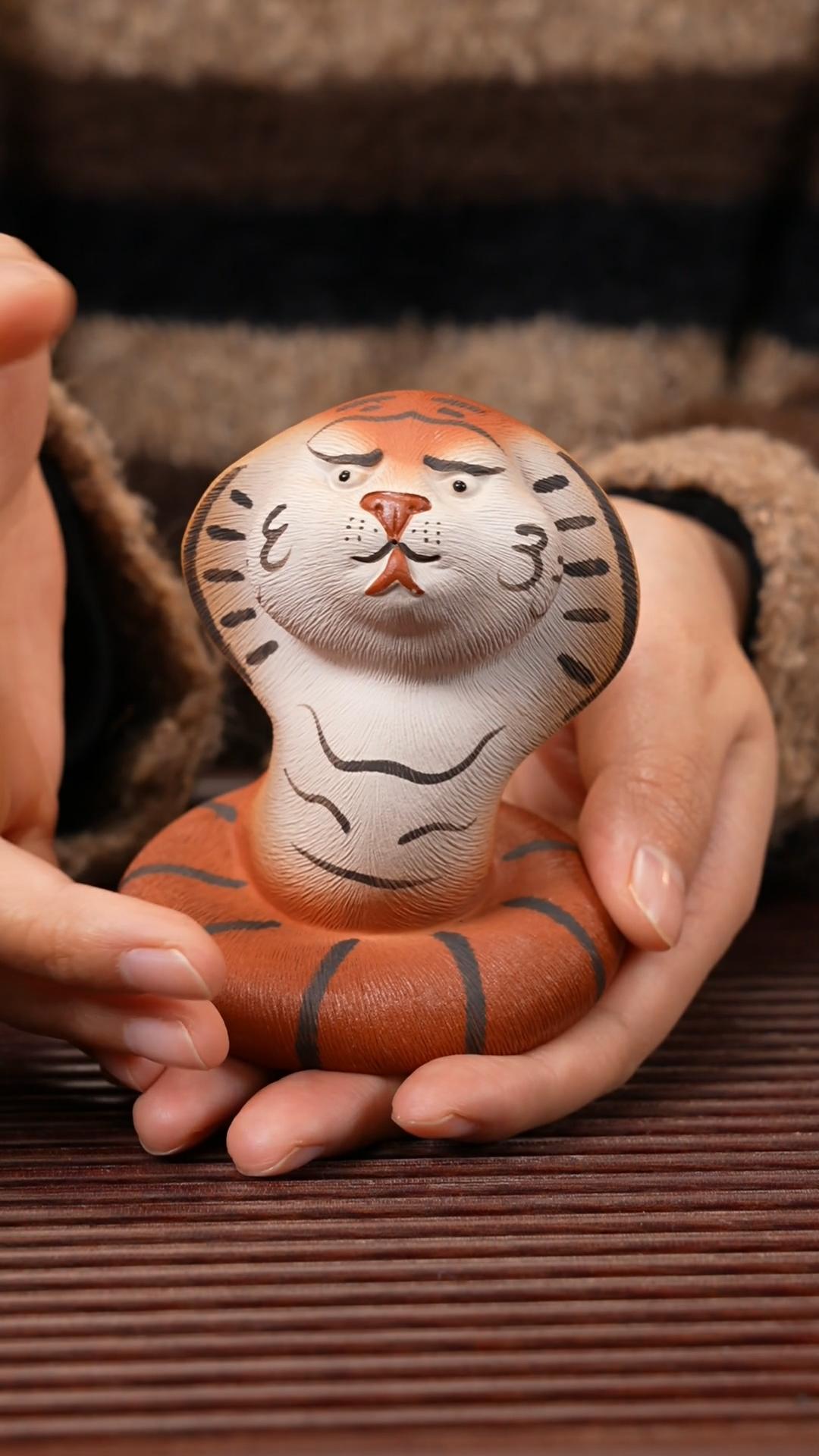 【闪购商品】紫砂茶宠紫砂蛇虎