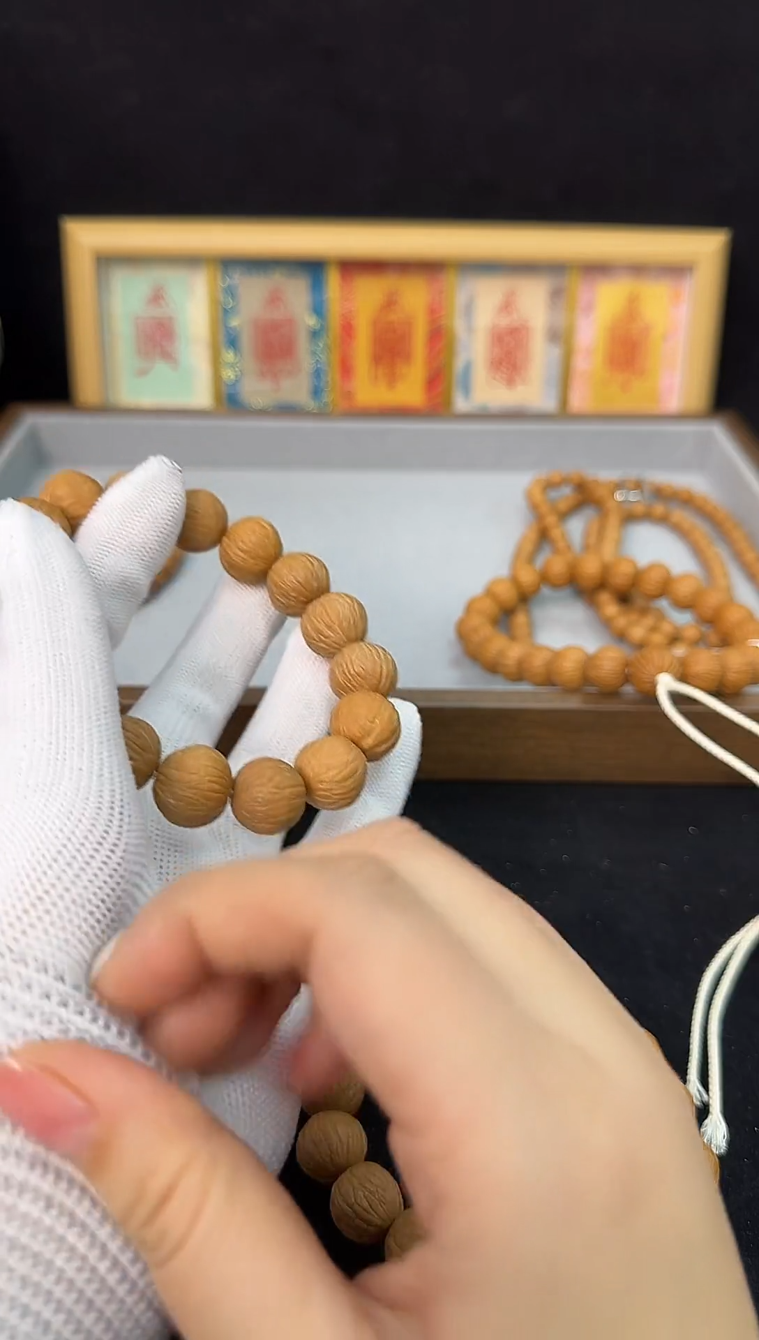 手串猴头核桃天**才凤羽13-15随机发货