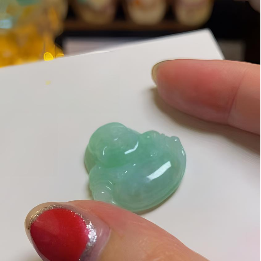  翡翠A货挂件两位数高品质冰透直播间专拍勿乱拍