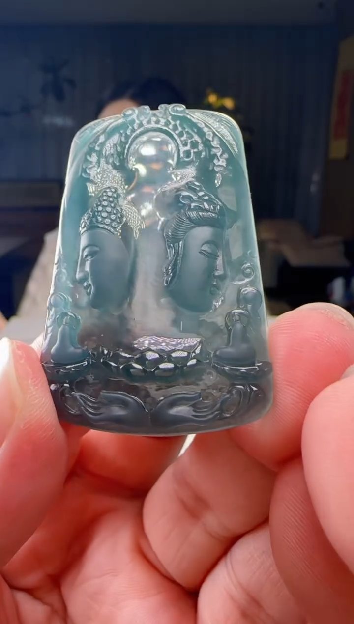 颈饰未镶嵌翡翠多样性发其一ZM@@WS51223033