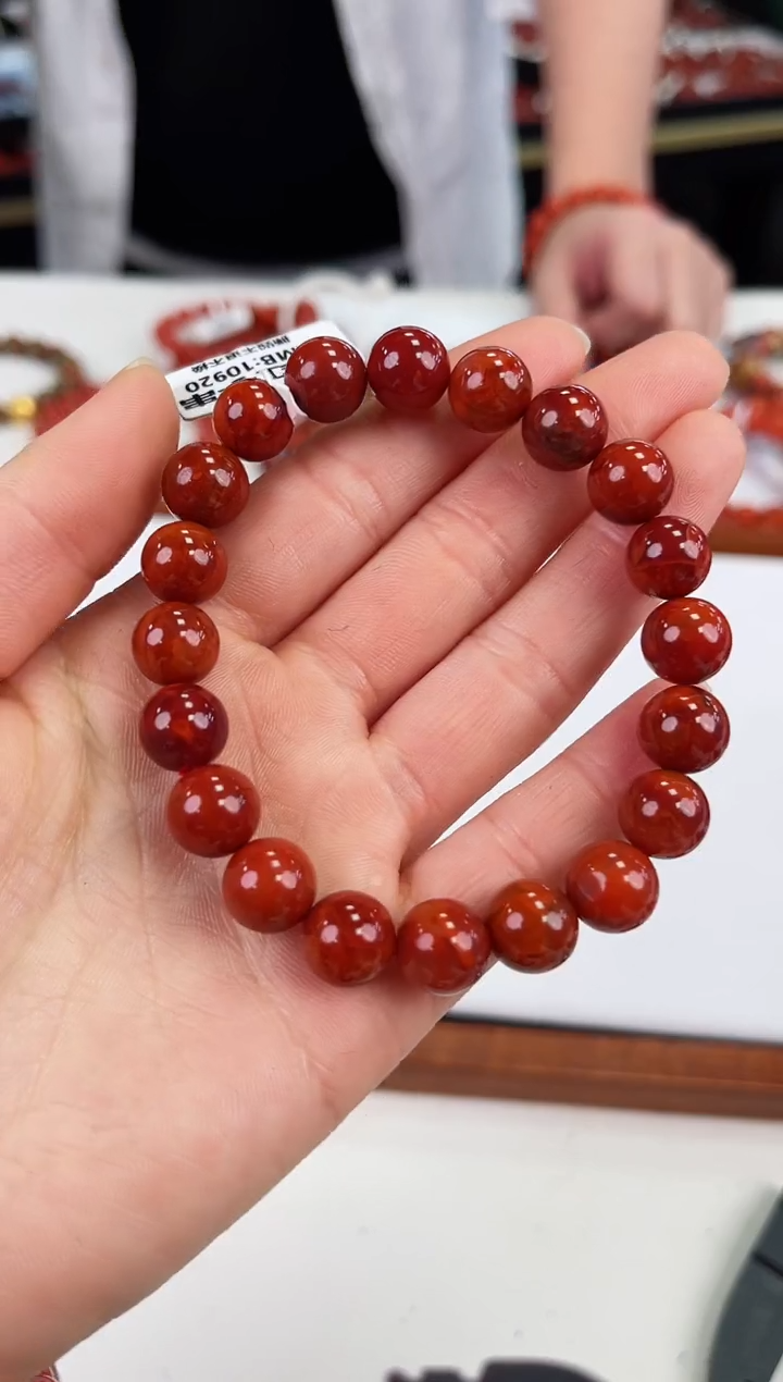 【闪购商品】南红玛瑙瓦西手串10+未镶嵌一个/条