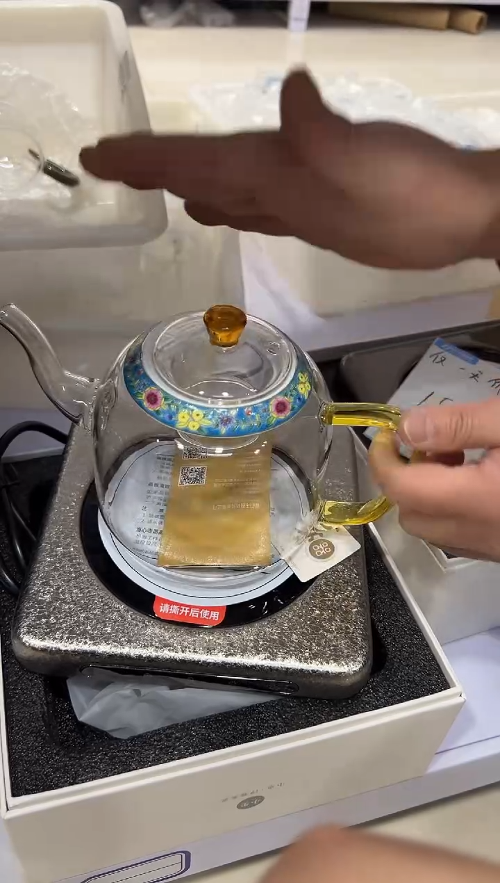 舒雅壶白色=简易包装