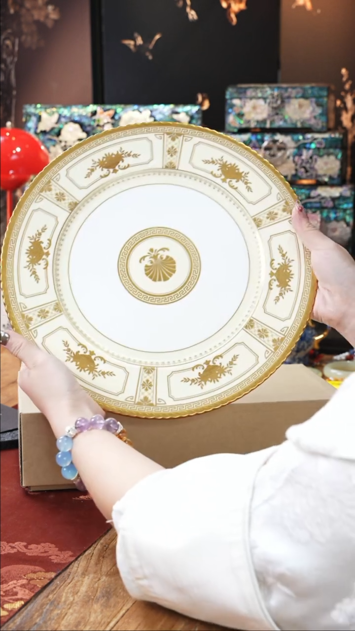 【闪购商品】瓷片豆包儿推荐饰品摆件