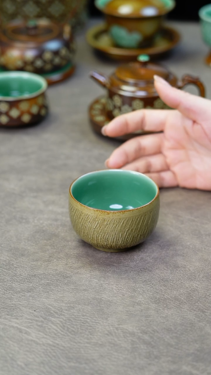 【闪购商品】龙泉青瓷手工主人杯