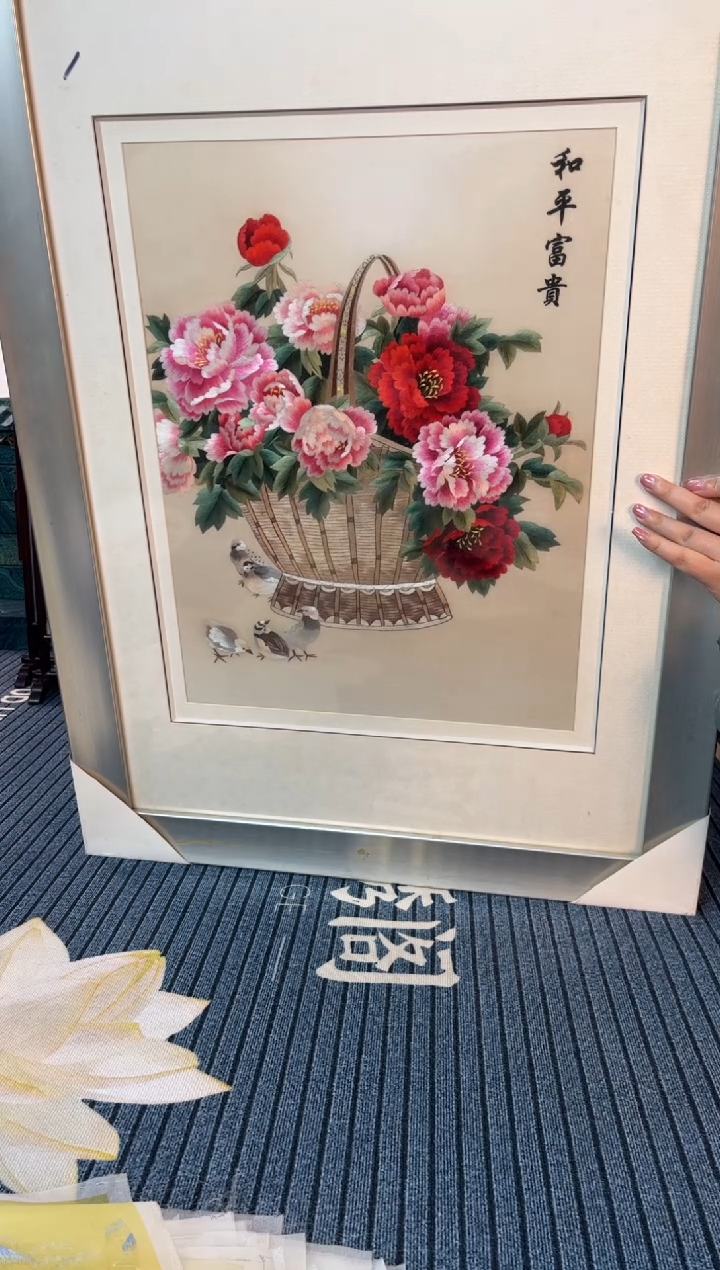 刺绣纯手工制作刺绣
