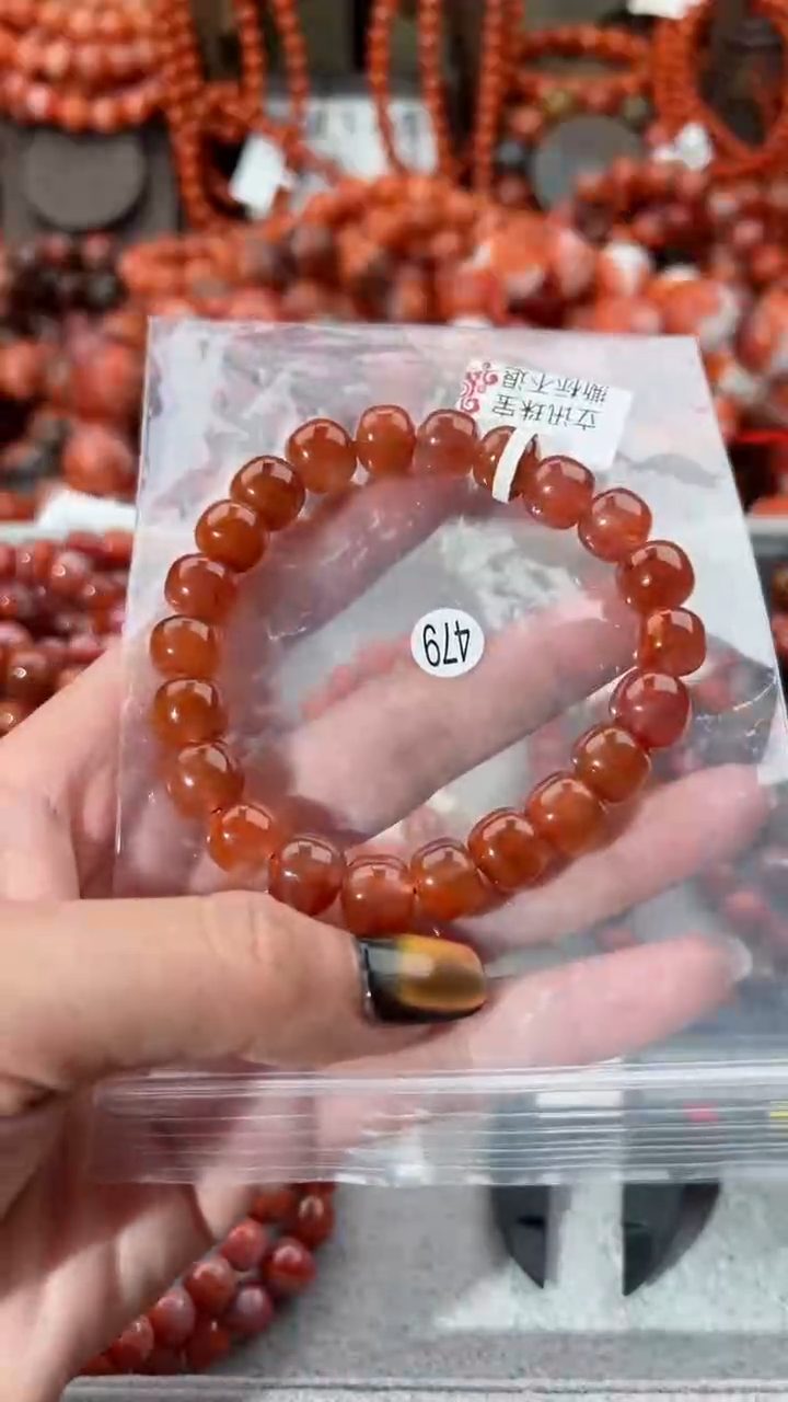 【闪购商品】南红玛瑙未镶嵌手串10