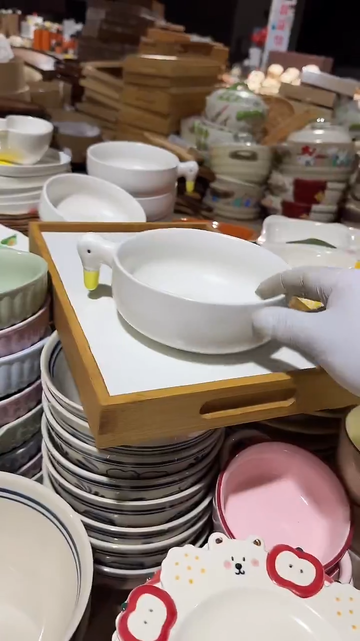 陶瓷鸭子碗微瑕 凑满20元包邮