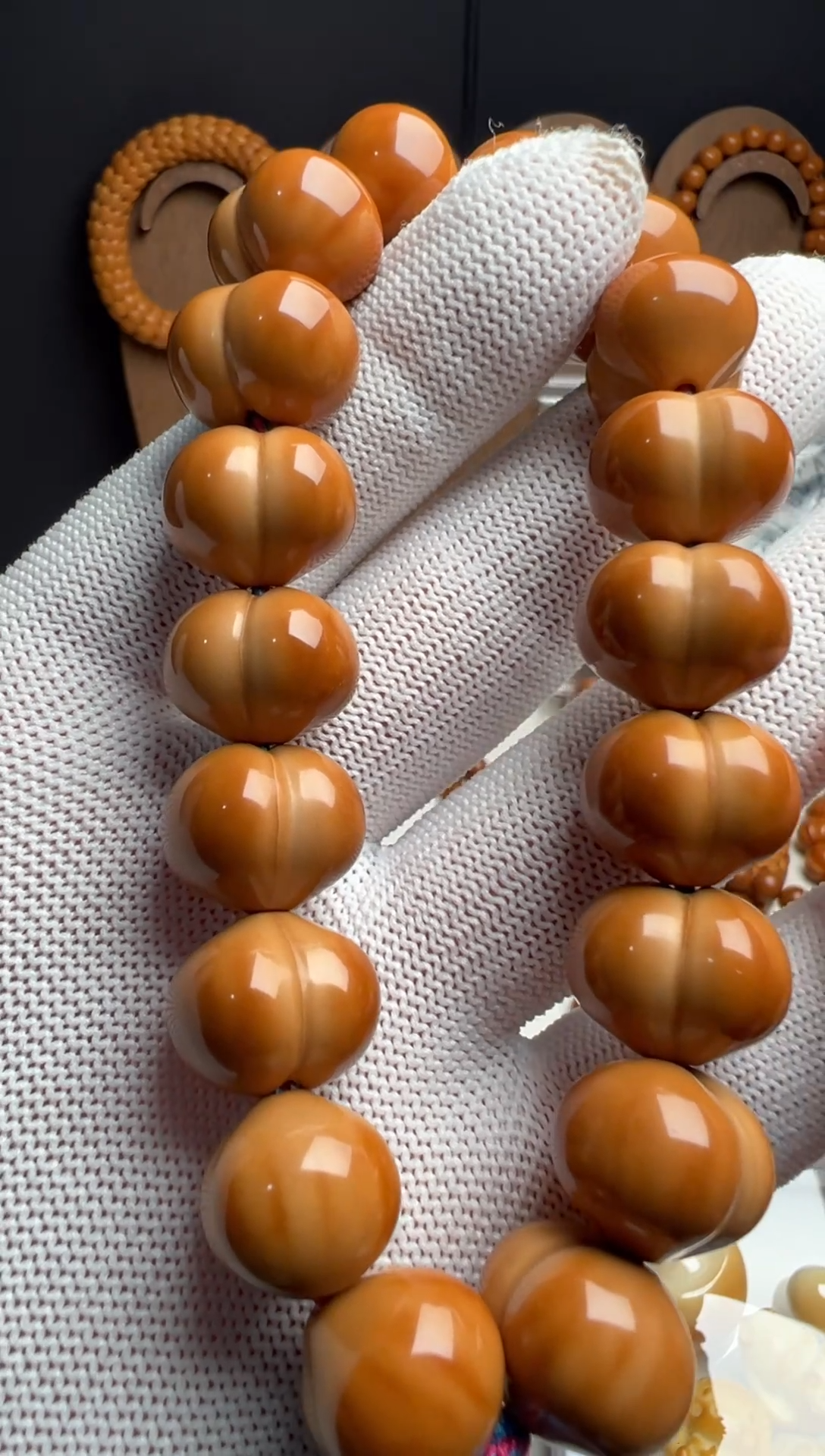 手串猴头核桃嘉**装猴头屁桃