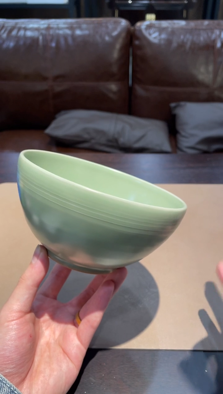 45窑承青瓷豆青大碗