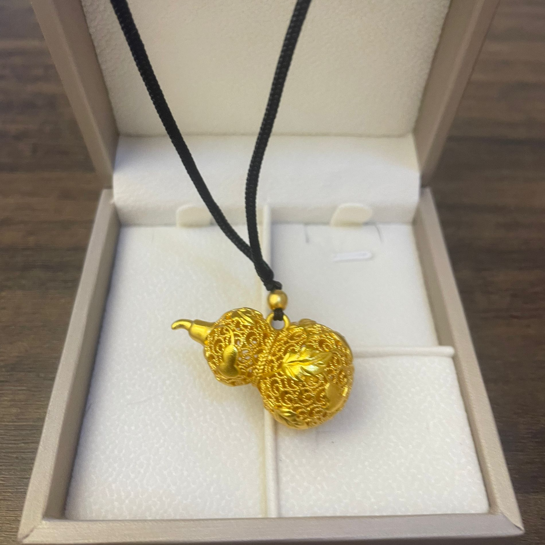 合金吊坠 合金吊坠古法镂空花丝爬藤精工葫芦