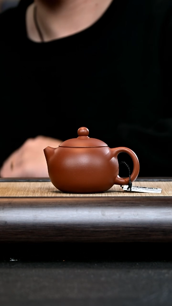 【闪购商品】紫砂茶壶HT15553 西施 朱砂