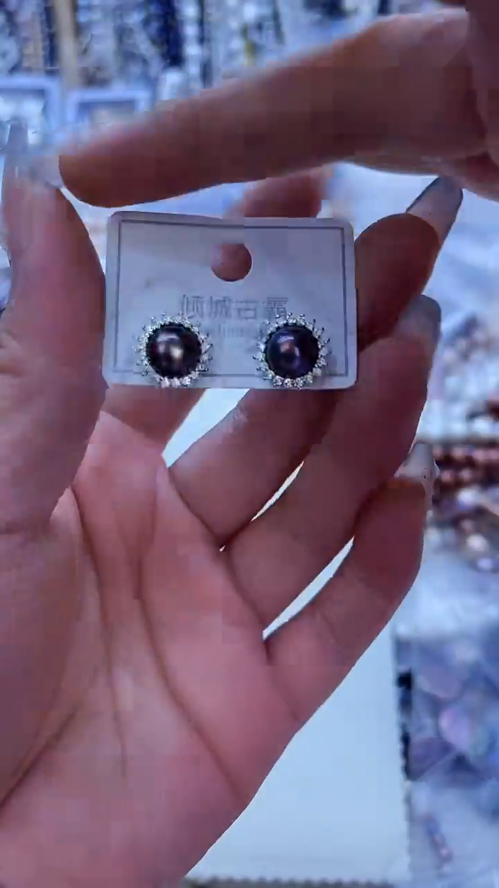 【闪购商品】淡水珍珠耳饰未镶嵌659