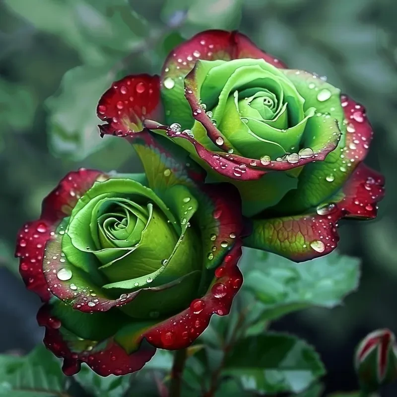 铭遇沁云南苏格红绿【稀有新品种】玫瑰老桩浓香型花苗