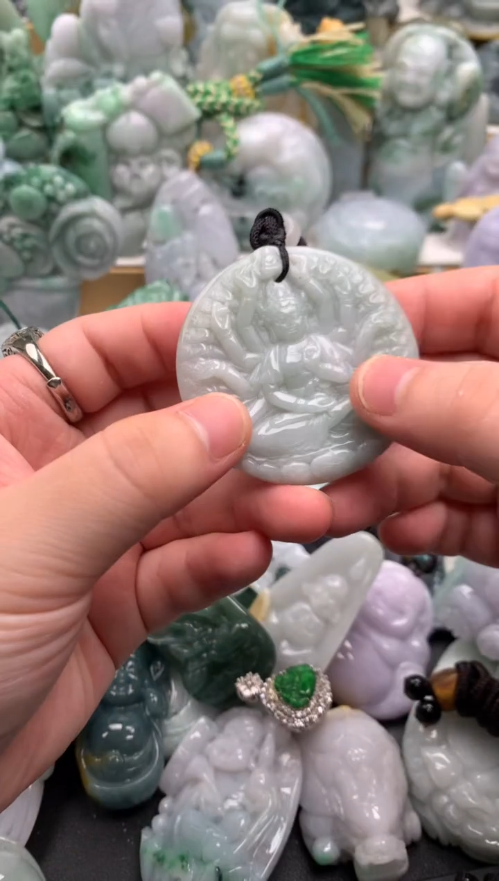 吊坠(不含链)未镶嵌翡翠1