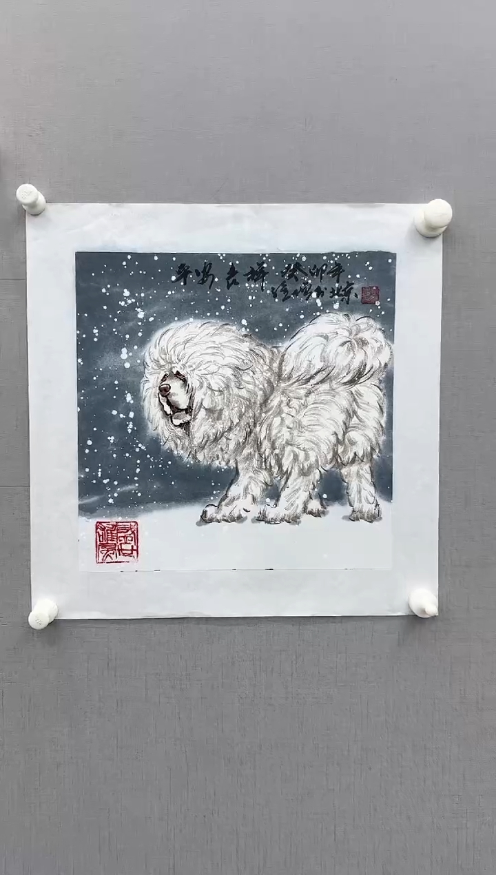 国画张维增/精品国画/1平尺