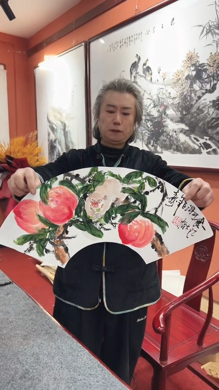 国画周大拙/国画/花鸟