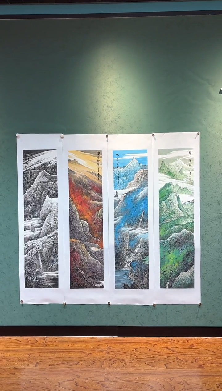 【闪购商品】国画周建真老师绘画作品9-74