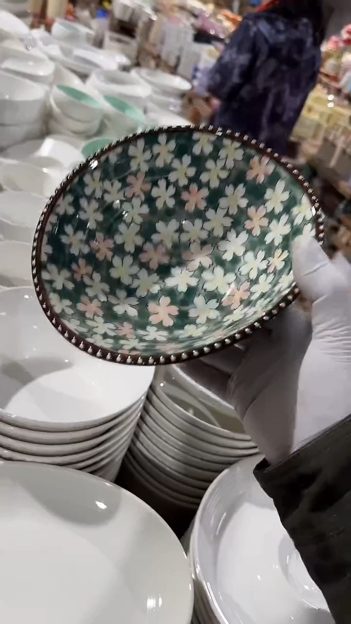 陶瓷珠点碗异形 微瑕凑满20元包邮