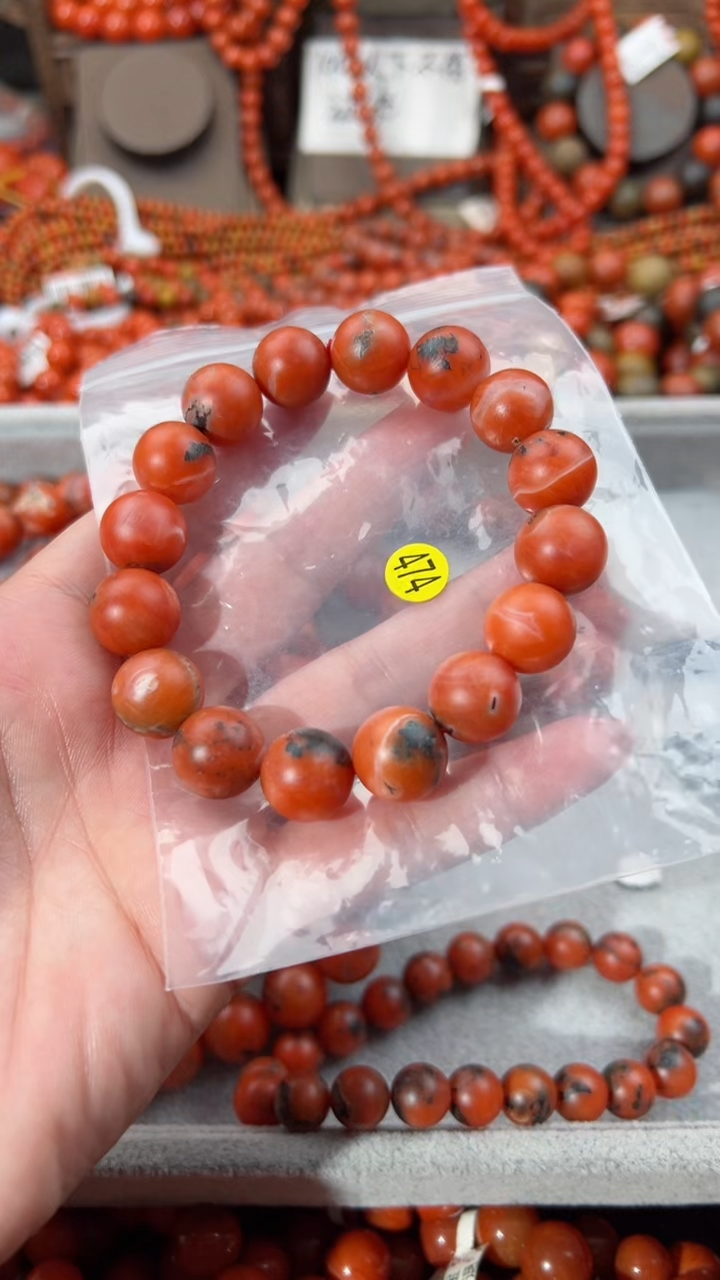 【闪购商品】南红玛瑙手串未镶嵌13