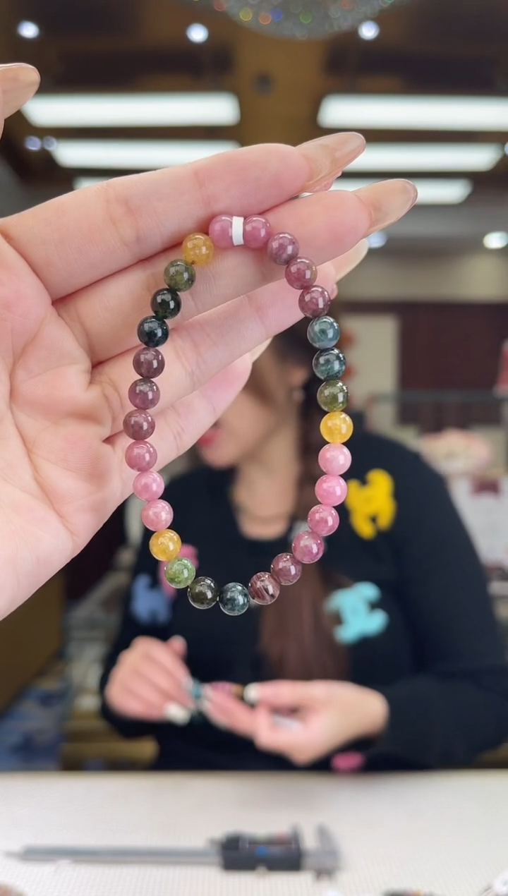 【闪购商品】碧玺/未镶嵌6mm+碧玺单圈多样性发货6