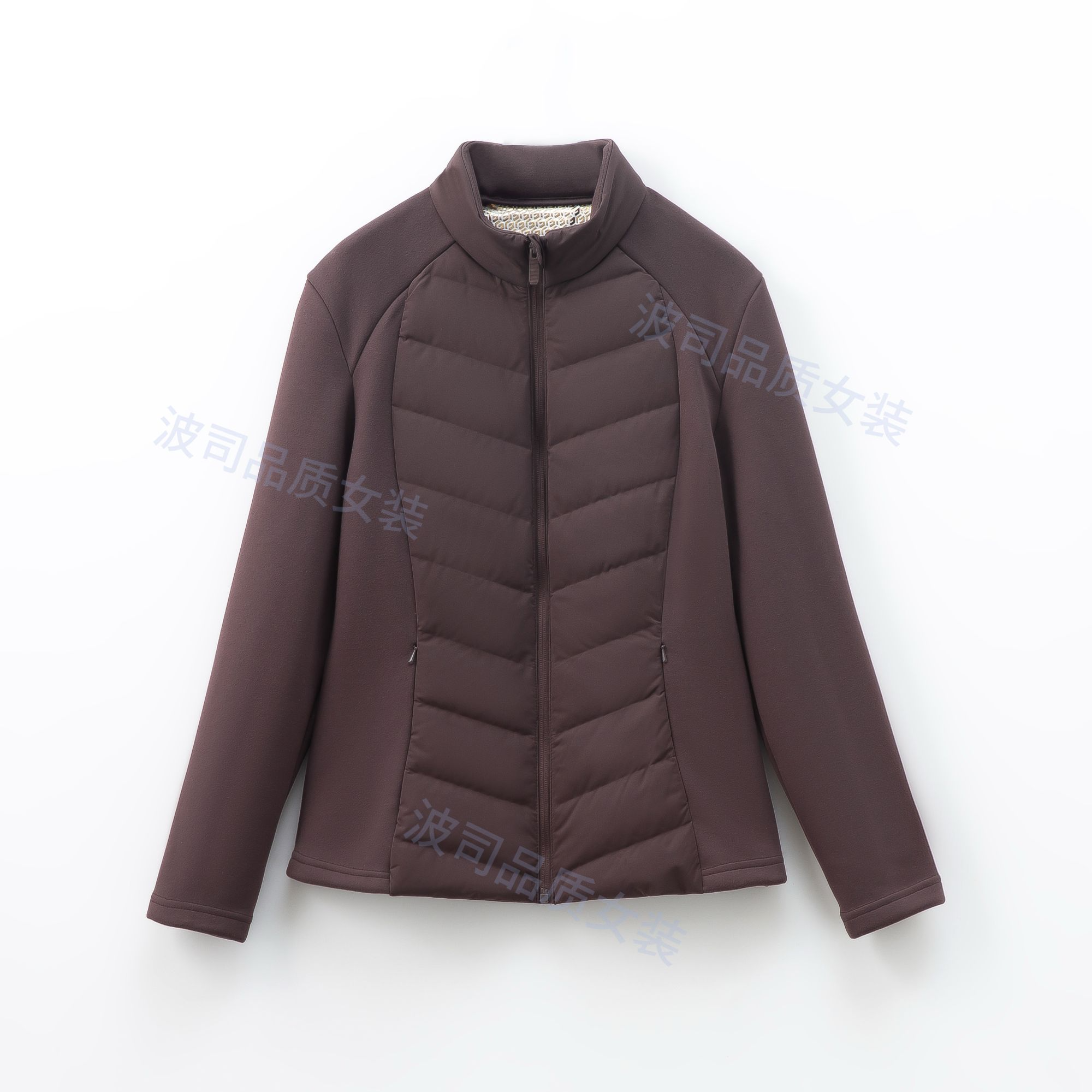 【李李专属】前后羽绒+羊毛蚕丝小蛮腰外套