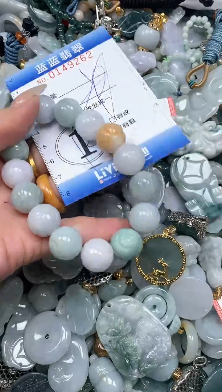 【闪购商品】翡翠颈饰未镶嵌闪购0149262多样性发其一