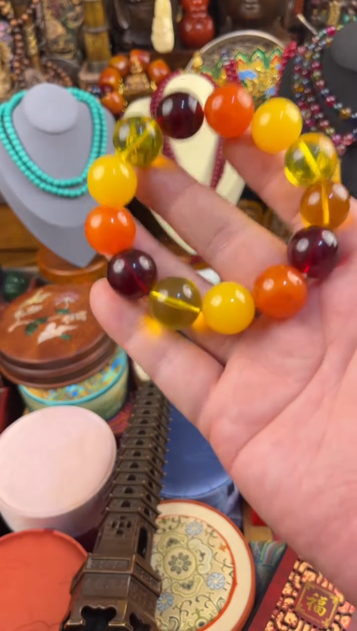 未镶嵌琥珀手链雅集甄选精品精品