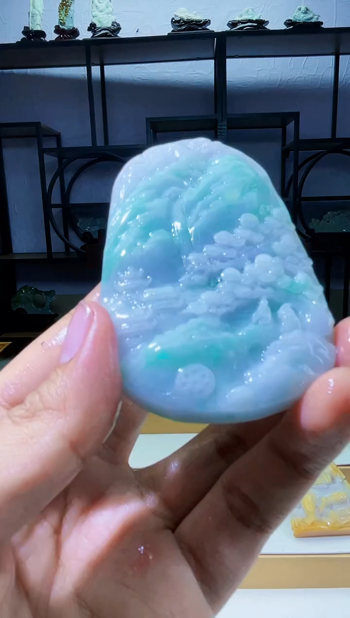 【闪购商品】定制翡翠未镶嵌毛货02130096