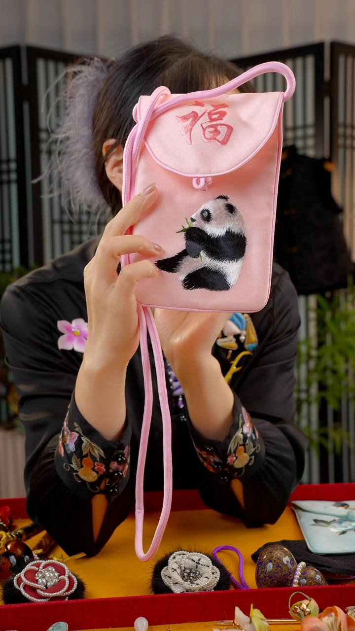 刺绣非遗苏绣绒花