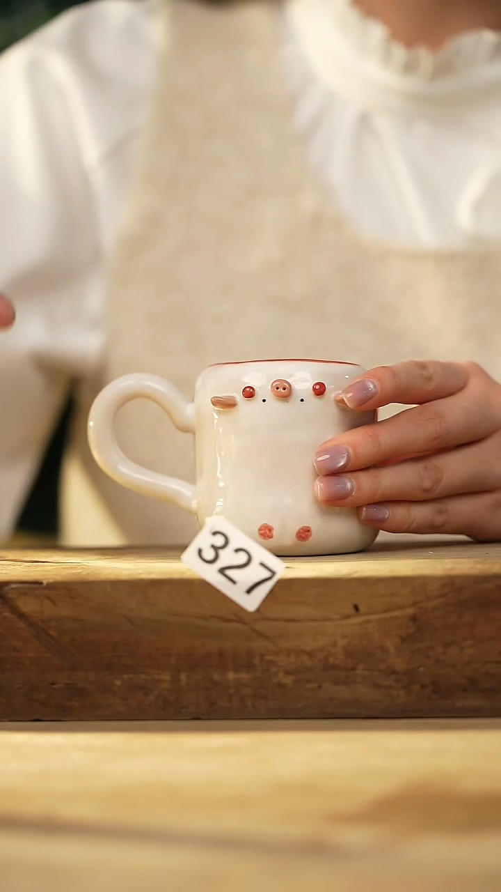 【闪购商品】瓷片手绘·杯/设计师 xudu 款