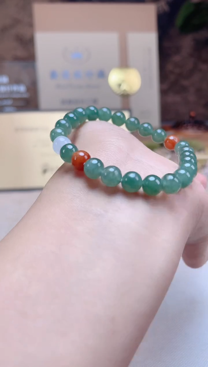 手串翡翠未镶嵌珠串