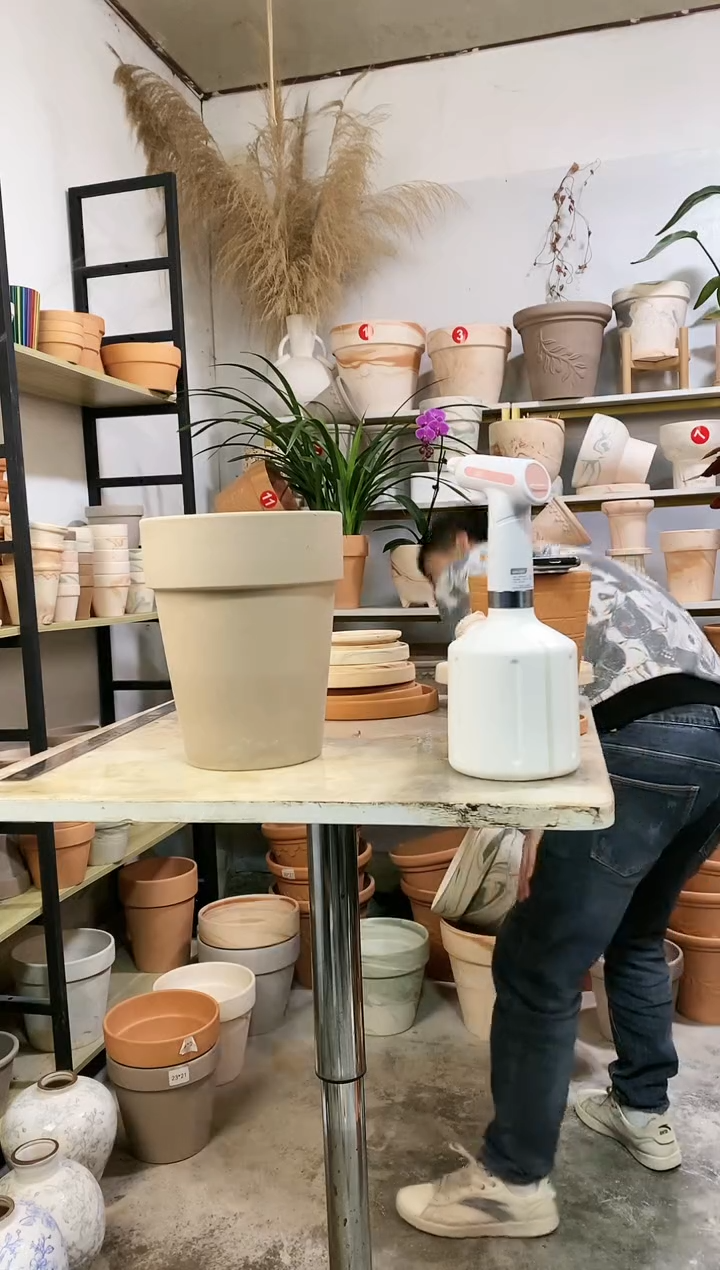 【闪购商品】红陶20*25灰陶反比例 1盆无托