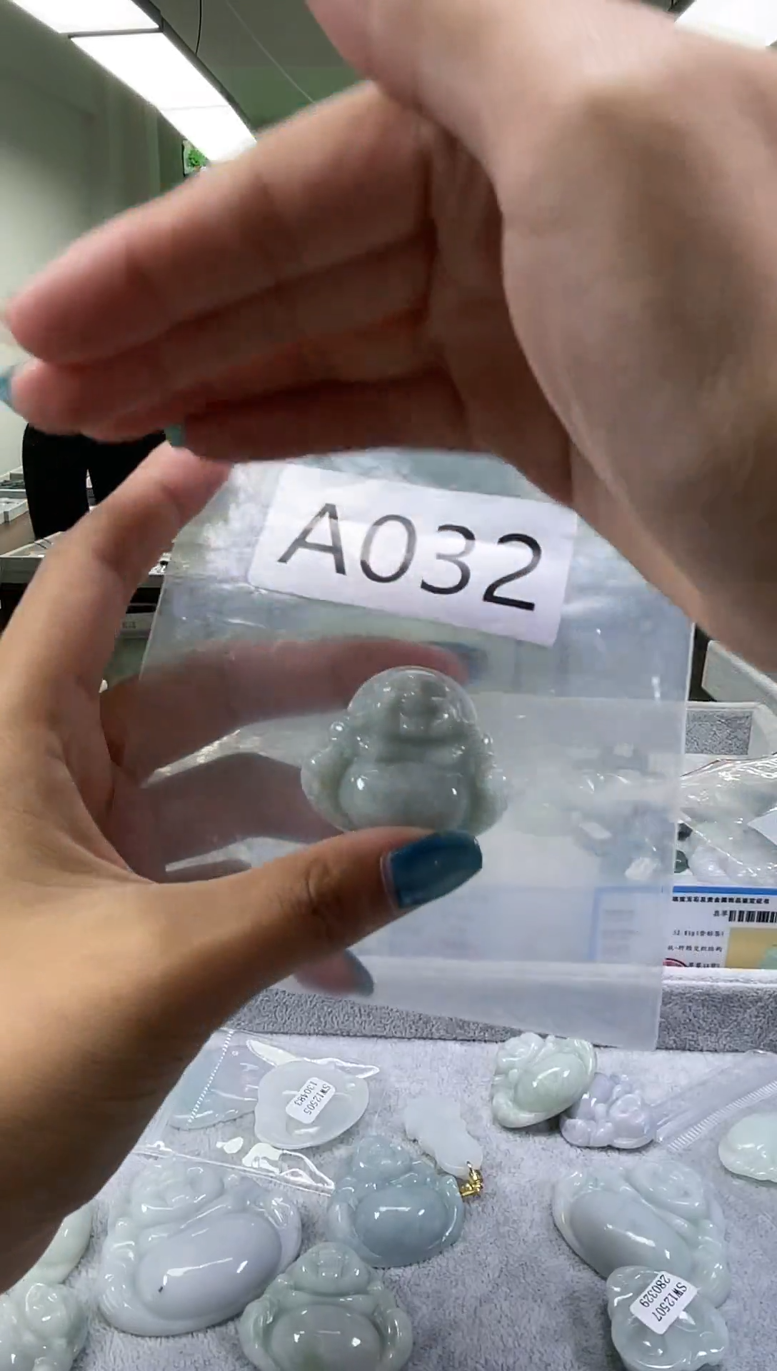 翡翠挂件未镶嵌a032