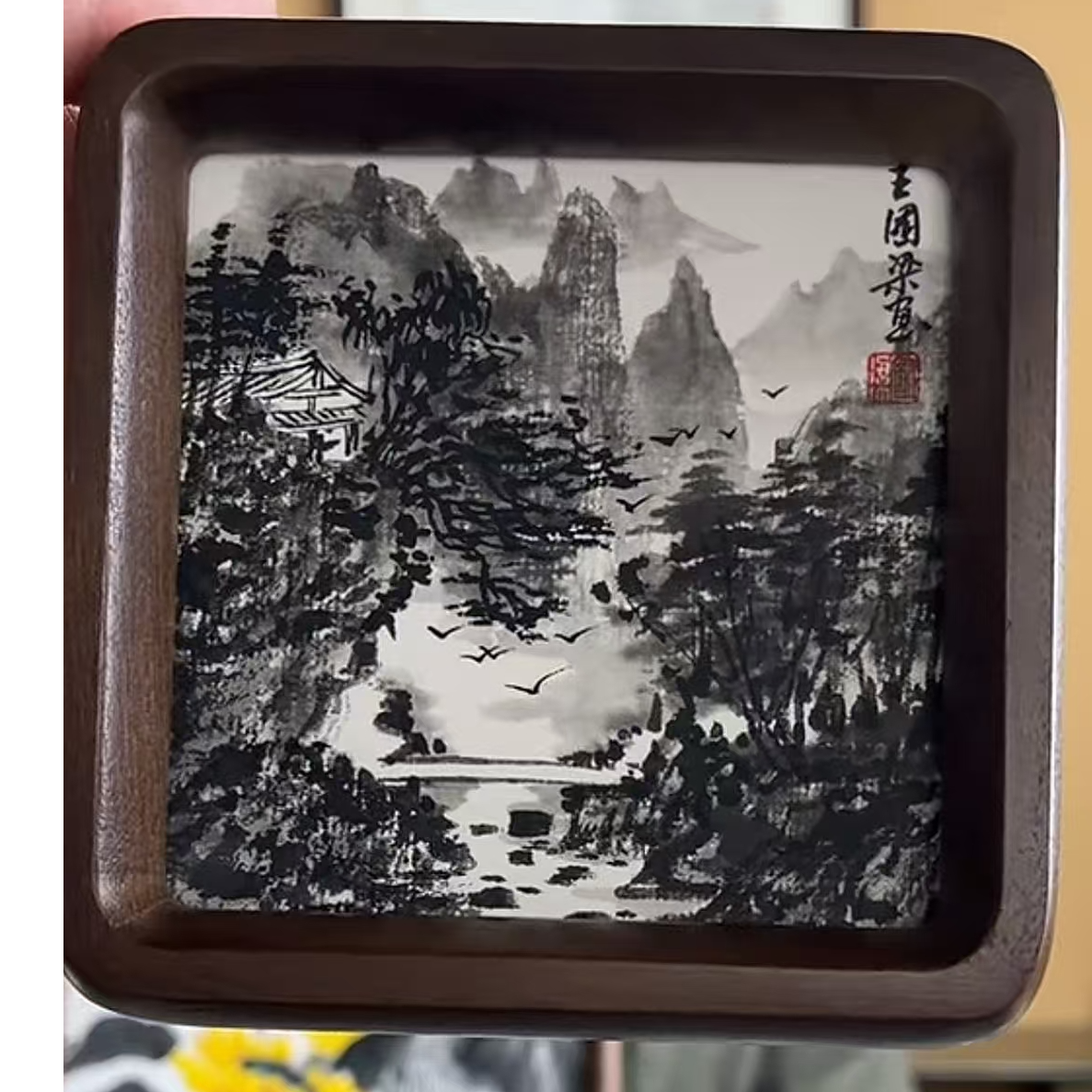 《小山水》12×12装饰画