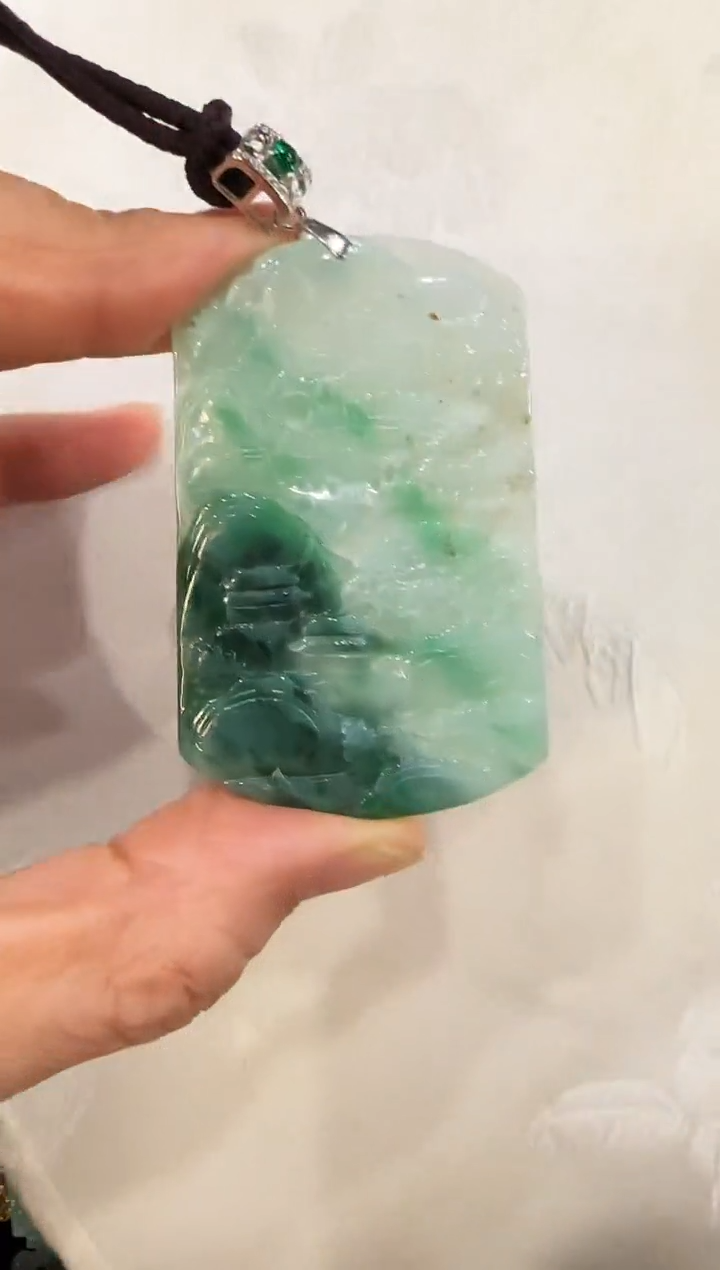 颈饰未镶嵌翡翠国风