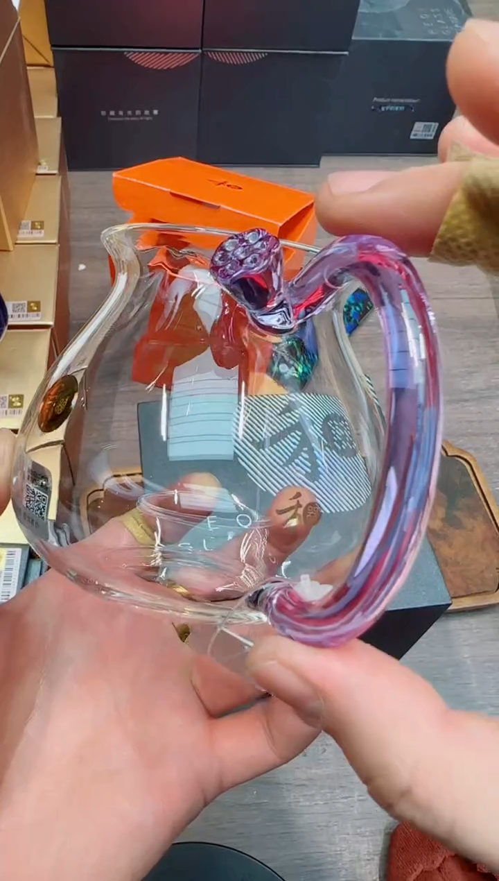 禾器双标浮莲茶海浅紫