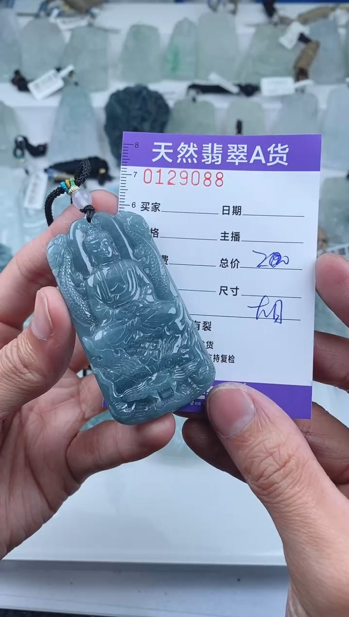 【闪购商品】翡翠颈饰未镶嵌        088