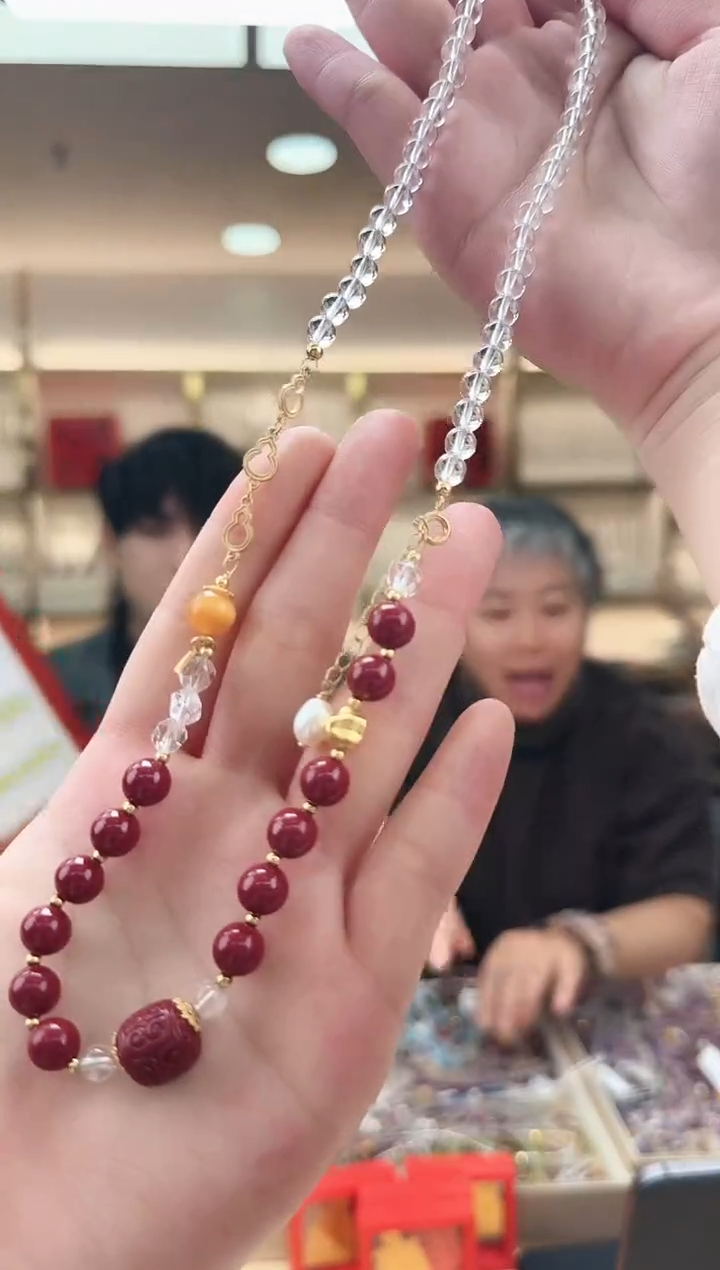 【闪购商品】水晶项链库存有限售完即止银S925镶嵌 