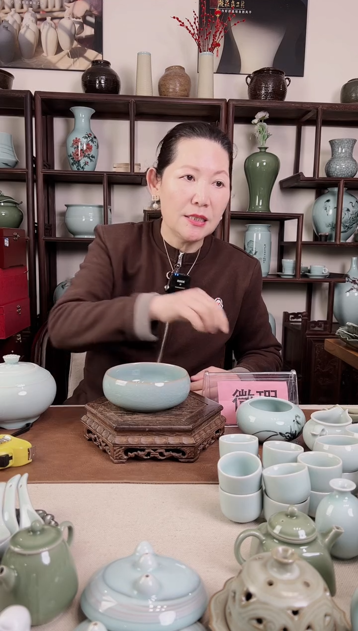 【闪购商品】杯龙泉青瓷 哥粉 水洗