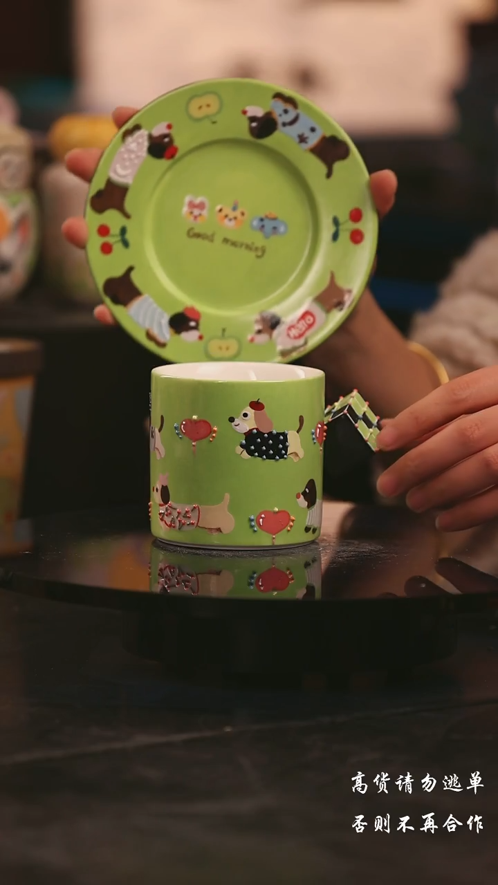 陶瓷景德镇可爱设计师款陶瓷 