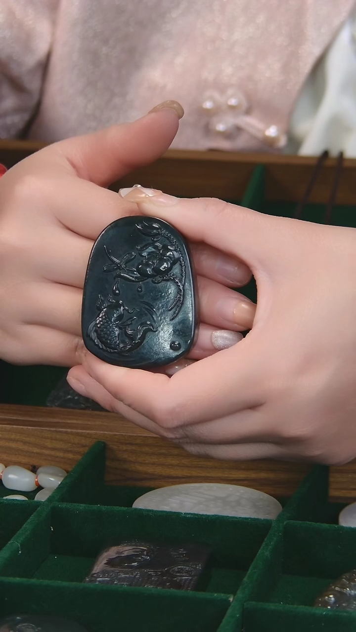 【闪购商品】和田玉（碧玉）挂件未镶嵌和田玉