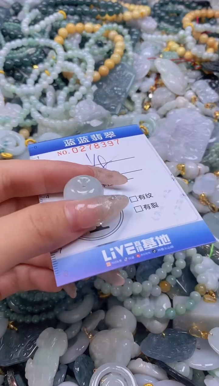 翡翠未镶嵌颈饰闪购0278397多样性发其一